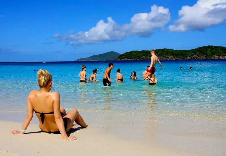 strand på caribien